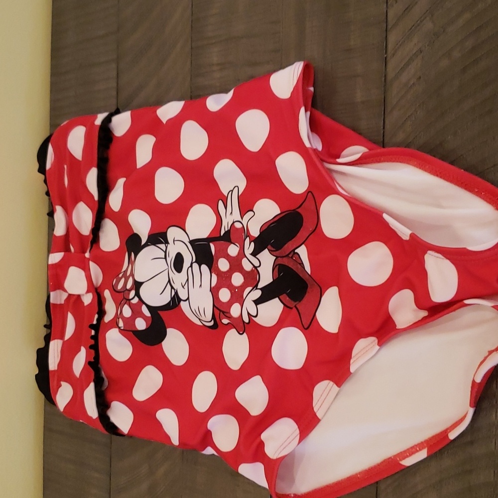 2 Minnie Mouse Girl Swimsuits